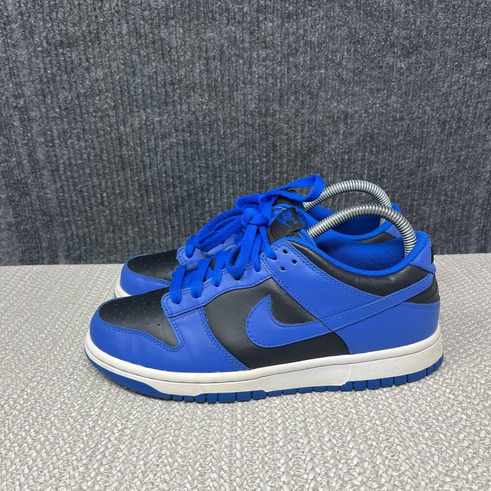 Nike Dunk Low Hyper Cobalt Blue Black Shoes Women’s 8 (6.5Y) CW1590-001 - Picture 3 of 8